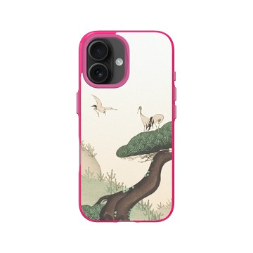 iPhone 16 Clear 粉漾桃 - The British Library - 鶴 ‧ 棲樹