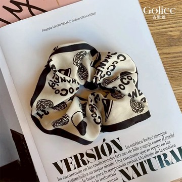 【Golicc】髮圈 法式小香風 鍛面