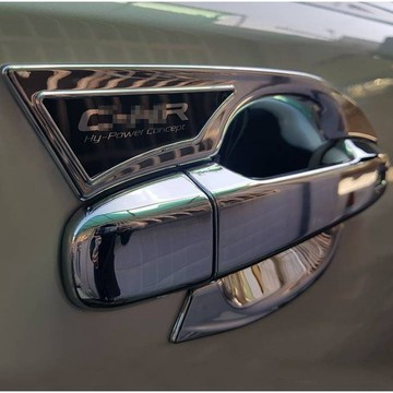 ~歐力斯~豐田 TOYOTA 16-23年 C-HR CHR拉手門碗 手把 外拉手 門碗保護 前門+後門 電鍍款