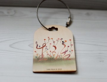 [行李吊牌]茂盛綻放