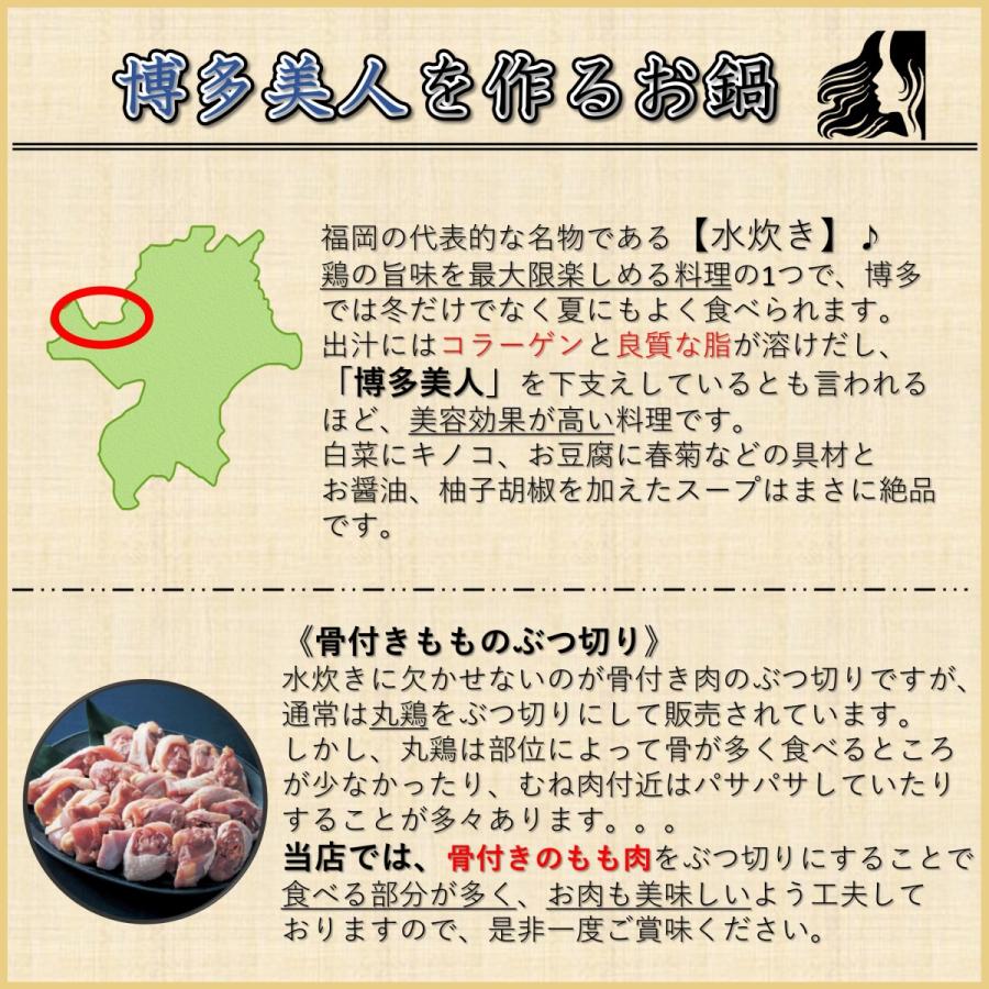 水炊き用 鶏肉セット　