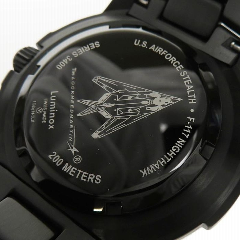 LUMINOX/ルミノックス F-117 NIGHTHAWK/ナイトホーク 3400 LUMINOX/ルミノックス F-117 NIGHTHAWK/ナイトホーク 3400