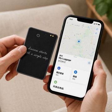 【客製化鐫刻】名片型Airtag 全球防丟定位磁吸充電超薄皮夾收納