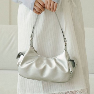 韓國製 MUR Windy bag Vegan Leather Bag 包包 (Silver)