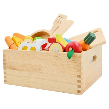 Ed.Inter 日本超級主廚蔬果箱 - 木製玩具  1組