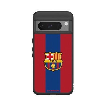 Pixel 8 Pro SolidSuit 黑 - FC Barcelona - Logo - Two Tone Background