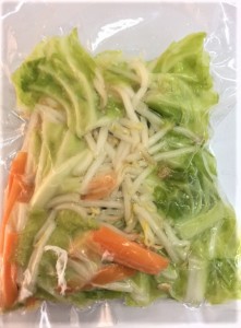 冷凍野菜ミックス　国産（徳島、岡山産）冷凍野菜ミックス（焼きそば用　野菜炒め）　200ｇ（二人前）　国産冷凍野菜ミックス、焼きそば