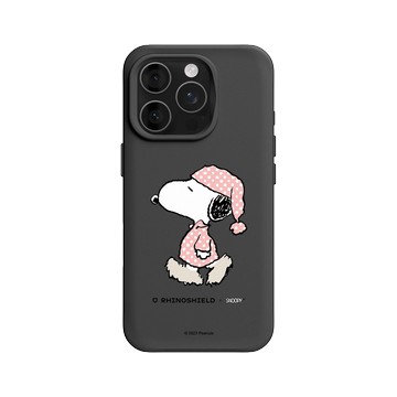 iPhone 16 Pro SolidX 黑 - 史努比 Snoopy - Snoopy Go to sleep