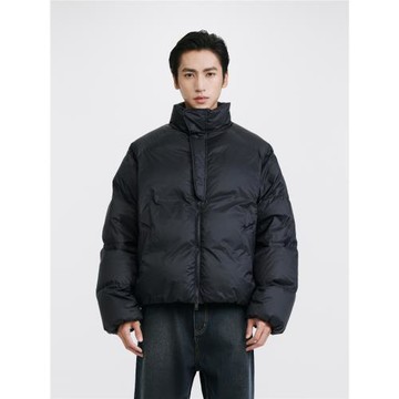 DIMC90白鴨絨短款羽絨服 650蓬松度三防涂層保暖隔熱廓形休閑外套