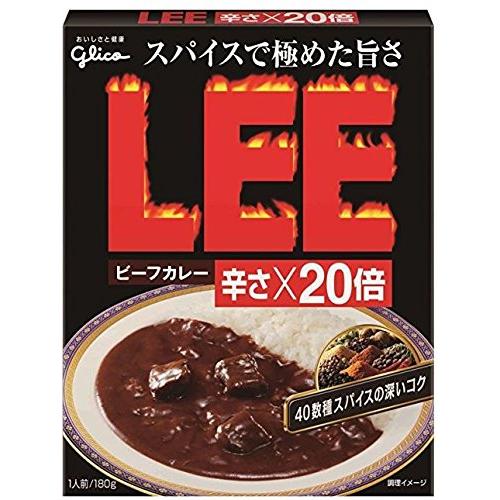 江崎グリコ 激辛ビーフカレー『 LEE（リー）辛さ×10倍 20倍 30倍 』食べ比べセット