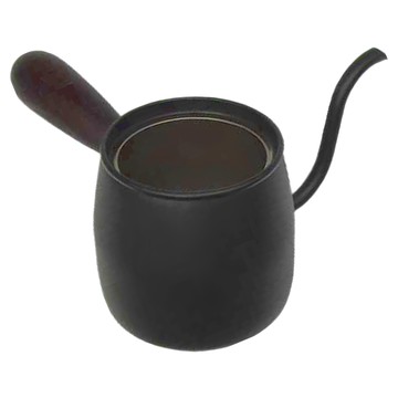 MIYAZAKI 宮崎製作所 細口手沖壺 黑色 400ml 不鏽鋼  1個