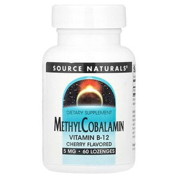 Source Naturals, 甲鈷胺，櫻桃味，5 毫克，60 錠劑