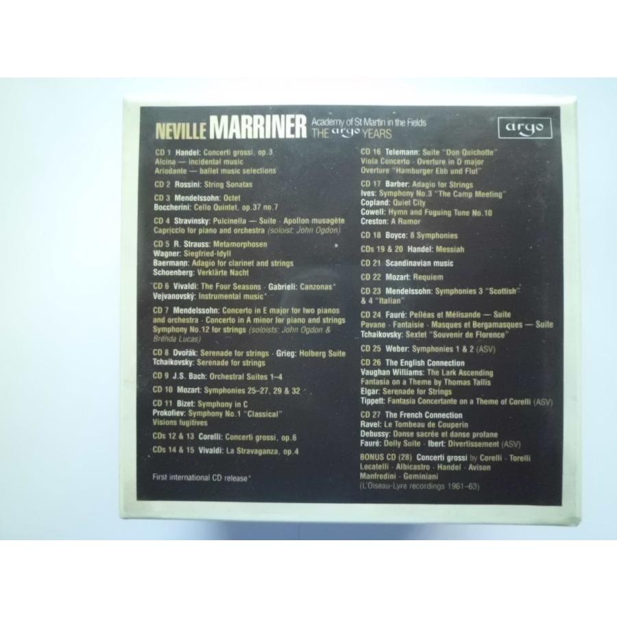 Neville Marriner   The Argo Years 28 CDs    CD