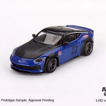 【東海模型】MINIGT 1/64 日產 Nissan Z LB NATION WORKS Serian Blue 藍色 左駕