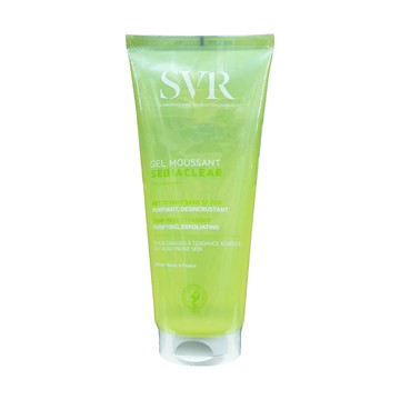 SVR 詩芙雅 青春控油潔膚凝膠 200ml 深層清潔臉部及身體 淨化毛孔及角質  1條