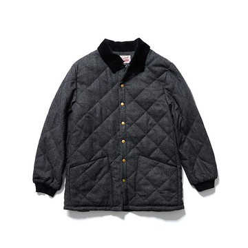 Quilted Hunting Jacket - 深灰 Dark Gray