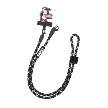 CHUMS CHUMSnake Rope Strap肩背手機掛繩 黑色 CH622193K001