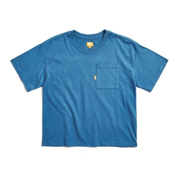 EDWIN｜橘標｜女裝｜方形口袋短袖T恤