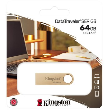 Kingston 64G 64GB【DTSE9G3】DataTraveler SE9 G3 USB3.2  隨身碟