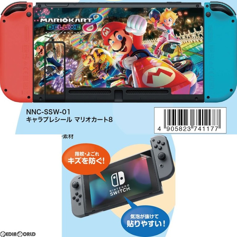 新品即納』{ACC}{Switch}キャラプレシール for Nintendo Switch/マリオ