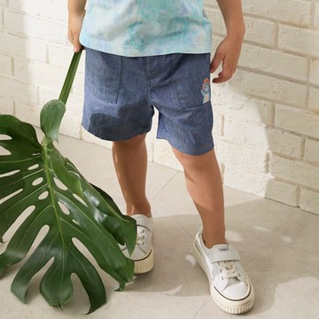 PIPPY水獺短褲 灰藍