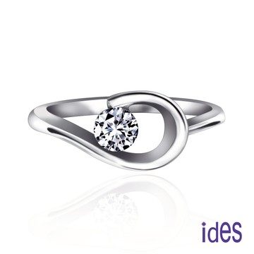 ides愛蒂思 30分E/VS1八心八箭完美3EX車工鑽石戒指/求婚結婚戒/環抱