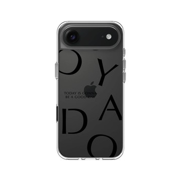 iPhone Air Clear Case（相機按鈕） 透明 - 好日曆 GOODAY (星期安有限公司) - 大好日子(黑字款)