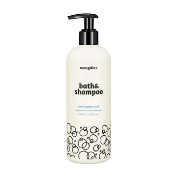 韓國 mongdies 神經醯胺寶寶沐浴洗髮乳400ml