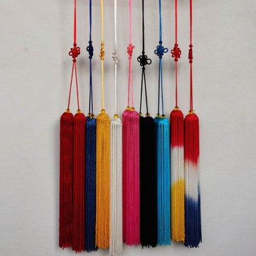 中劍穗楊氏太極劍穗武術劍穗劍袍劍須流蘇穗長32厘米不脫絲無靜電