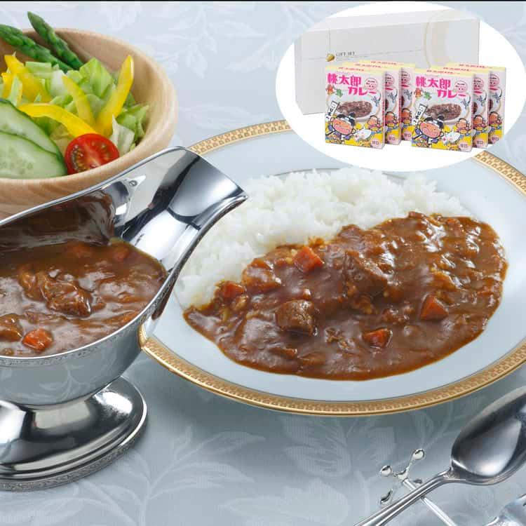 岡山 桃太郎カレー 甘口6箱セット ビーフカレー（甘口）180g×6 ※離島は配送不可