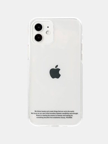 ROURS PHONE CASE [BLACK]