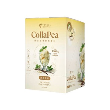 Tryall植物膠原豌豆蛋白30g-經典香草