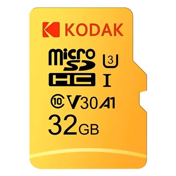 KODAK 柯達 UHS-I U3/V30/A1 MicroSDHC 高速記憶卡  1個  32GB
