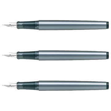PILOT 百樂 FPEX1MGYF 探險家鋼筆盒 尺寸14X1.5CM 再生樹脂材質  F  亮灰色