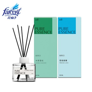 【蝦皮直營】花仙子 自然0 PURE ESSENCE 室內擴香90ml (純淨麝香/清新木香/木質雪松/雪香蒼蘭)
