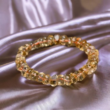 天然黃水晶手鍊 | 天然水晶 | 送禮