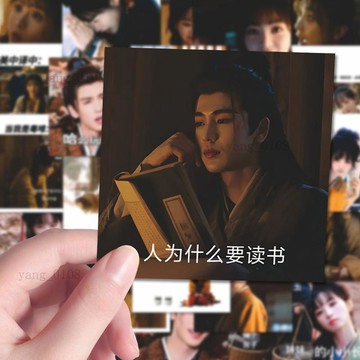 熱播🔥逐玉周邊 張凌赫 逐玉 田曦薇 逐玉 樊長玉謝徵小卡 貼逐玉表情包貼紙爆款高顏值搞怪梗圖田曦薇張凌赫筆記本貼畫