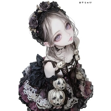 【9 月新品】07-152-0164 人物貼紙 瘋狂哥德萬聖節