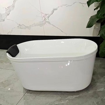 優購生活~浴盆大人家用洗澡盆小戶型泡澡亞克力浴缸移動簡易酒店獨立落地式亞克力浴缸 衛浴浴盆 沐浴桶 浴桶 泡泡浴 泡澡桶  亞克力浴缸 保溫小缸