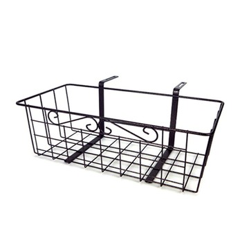 1尺半線條造型調整型陽台花架  可懸掛11.5~18cm / 21~28cm以內欄杆