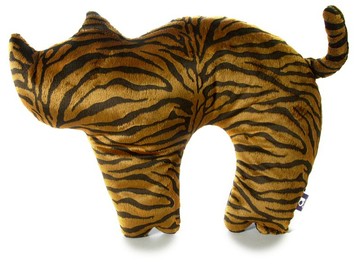 Chat Noir揚聲器旅行頸枕(啡色虎紋)