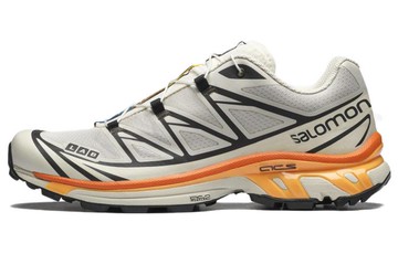 SALOMON XT-6 SERIES BEIGE VIBRANT ORANGE