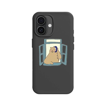 iPhone 16 SolidX 黑 - 咻咻熊 XiuXiubear - 你才是笨蛋吧