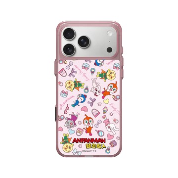 iPhone 17 Pro Max Clear (相機按鈕) 晶醺玫 - Anpanman麵包超人 - 甜蜜的小事物
