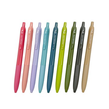 筆樂 PENROTE 多巴胺色系中性筆 12支入 /組 PC1700