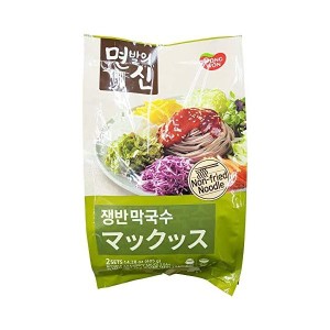 送料無料！　DONGWON 麺の辛神 マックッス (生野菜と豪快に混ぜて食べる冷たい麺) 405g (2人前)