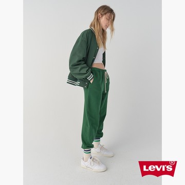 Levis Gold Tab金標系列 女款 Oversize寬鬆版棒球外套 瑪瑙綠