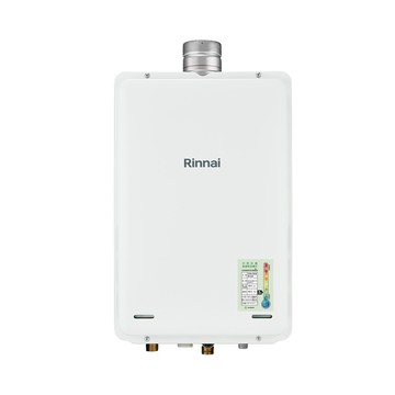 Rinnai 24公升屋內強制排氣(與REU-A2426WF-TR同款)FE式熱水器天然氣(雲嘉以南)【REU-A2426WF-TR_NG2】
