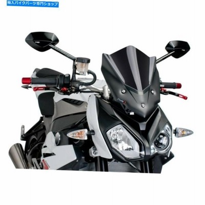 カーボン PUIG 7040C - 裸の新世代スポーツのフロントウィンドスクリーン、カーボンルックBMW S1000R PUIG 7040C - Naked New Generation Sport Winds