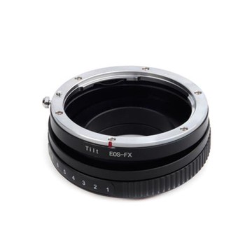 Pixco百攝寶EOS-FX移軸轉接環適用佳能EF鏡頭轉Fujifilm富士X微單